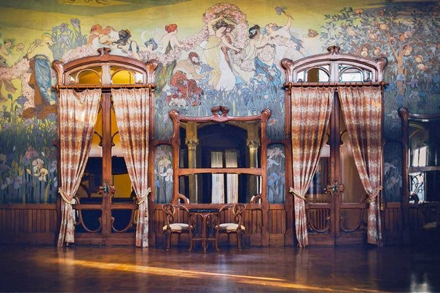 art nouveau, liberty furniture, design furniture, history design