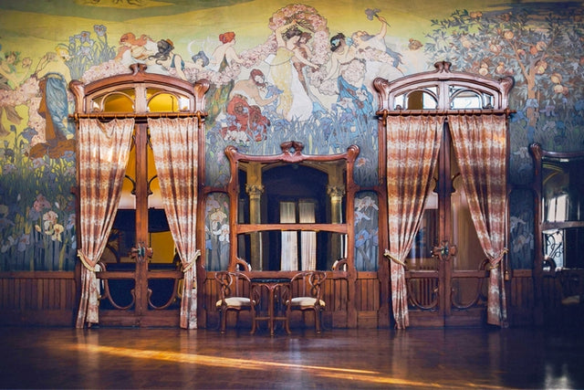 art nouveau, liberty furniture, design furniture, history design