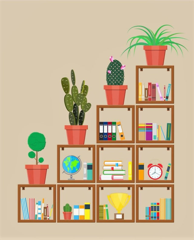 Vintage bookcase