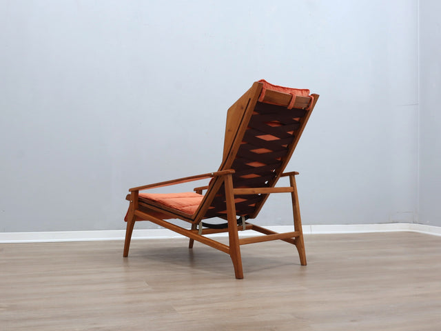 Studio Tecnico Cassina Meda 1950s armchair e poltrona vintage design. Ufficio tecnico cassina 811 chair Cassina restaurado in Mid-Century-Modern Sessel Dralon Samt.