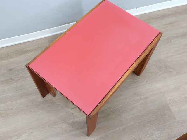 Tavolini Mod. 778 Afra & Tobia Scarpa Tables basses Cassina bed side Larch Wood coffee table