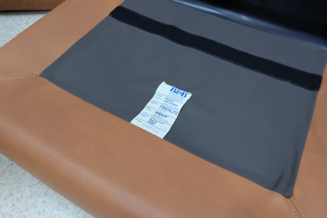 AMANTA leather armchairs Mario Bellini for C&B 1960s