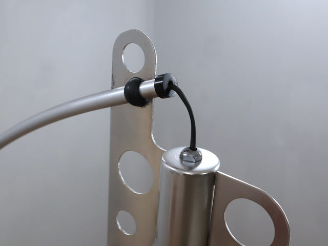 Bul-bo floor lamp by Gabetti & Isola: original 1970s Italian design, vintage lampada anni 70, Stehleuchte, lámpara de pie, luminaire restauré.