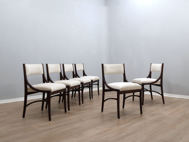 Set of 6 Model 110 Dining Chairs by Ico Parisi for Cassina, 1960s