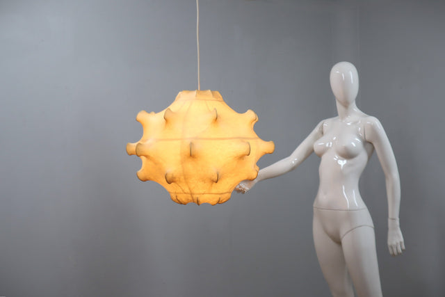 Taraxacum cocoon pendant lamp Achille Castiglioni, FLOS 1960s,