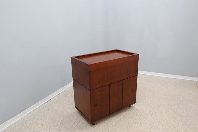 Compact vintage coffee table bar 1960s