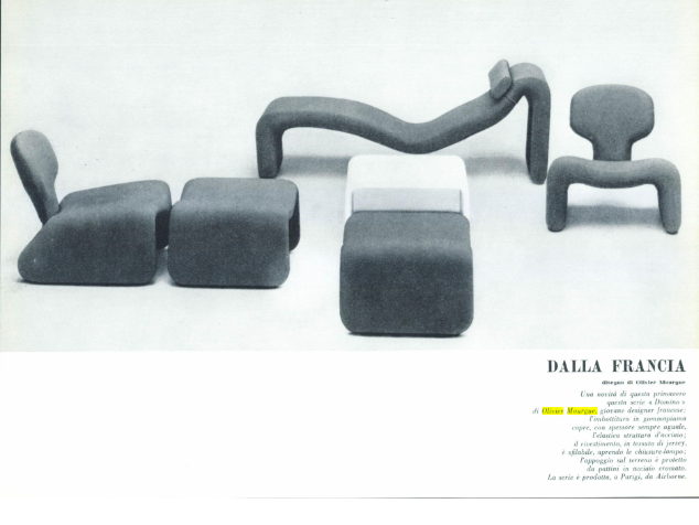 1960s Olivier Mourgue’s space age Djinn chair for Airborne