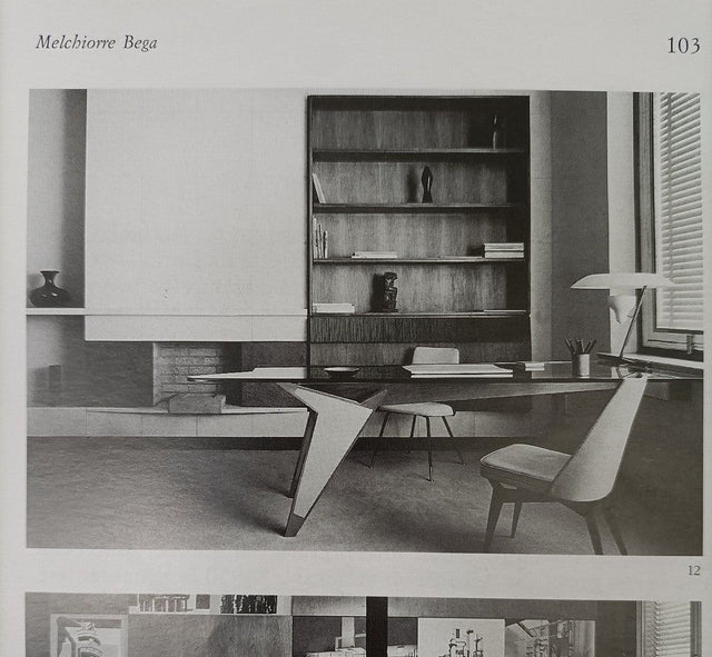 Melchiorre Bega mid century chairs 1950s, set of 4