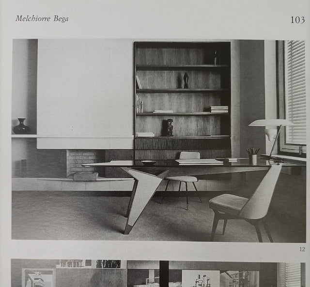 Melchiorre Bega mid century chairs 1950s, set of 4