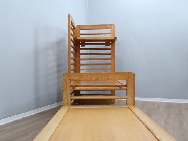 Cini Boeri vintage Daybed modulare Cyrus 1970s Massivholz Lärche solid Larch wood modular Lit de repos modulaire