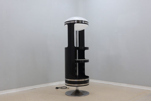 Swivel bar cabinet with lamp Joe Colombo (attr.) 1960s