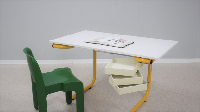 Joe Colombo writing desk BIEFFEPLAST 1960s