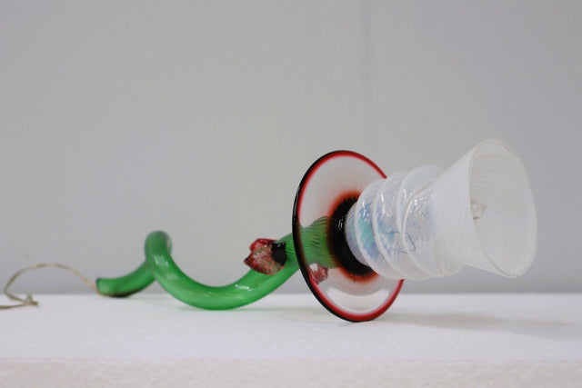 Luigi ll glass table lamp DRIADE 1980s