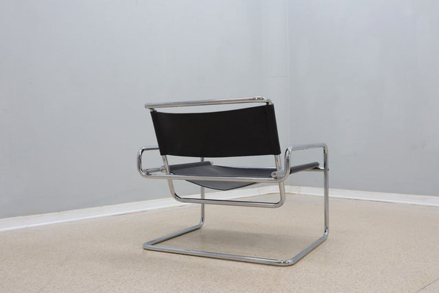 Luigi Saccardo leather armchair ARRMET 1970s
