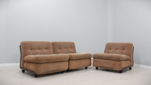 Vintage AMANTA armchairs Mario Bellini, B&B 1960s