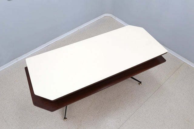 Mid century Italian rationalist desk 1950s