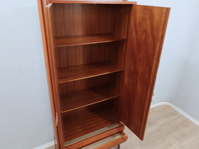 Italian Mid-Century Mobile Contenitore armoire teck anni 60 Wardrobe vintage italienischer Schrank