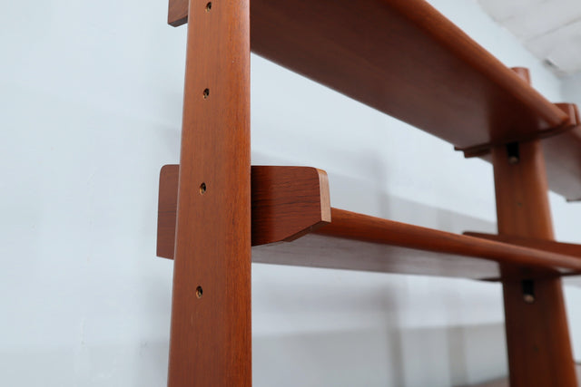 Mid century modular teak bookcase AV Arredamenti, Italy 1960s