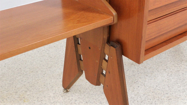 Vintage teak bookshelves AV Arredamenti 1960s