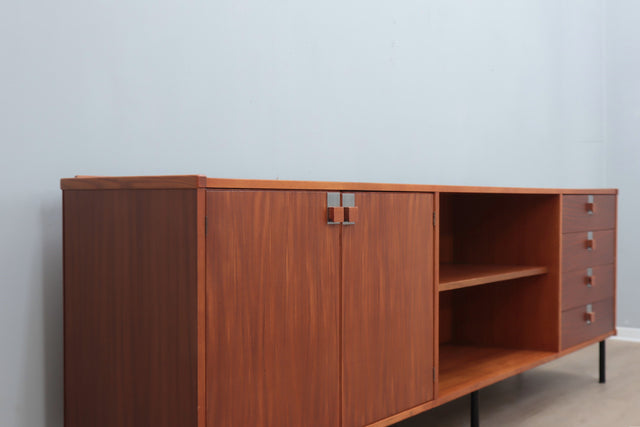 Italian mid century teak sideboard Dal Vera 1960s