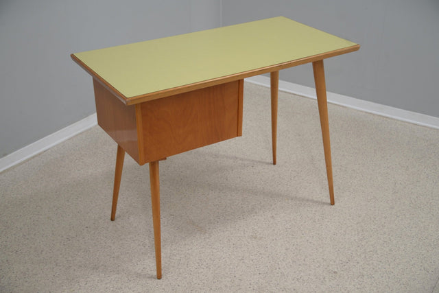 Mid century wood and formica desk 1960s