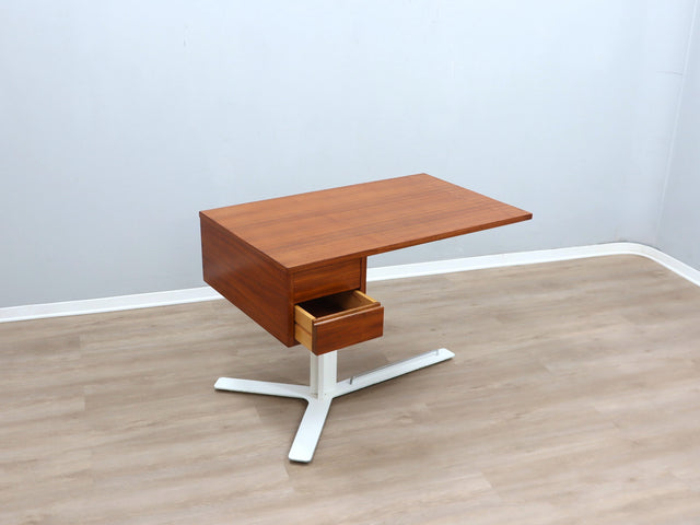Minimalist 1960s cantilver writing desk A. Mosca for SORMANI 1960s