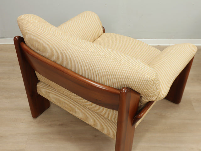 Pair of vintage armchairs by Mobil Girgi, 1970s Periplo Collection