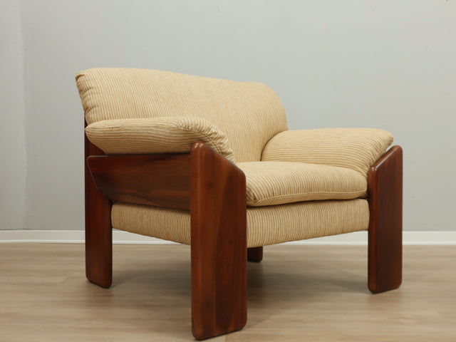 Pair of vintage armchairs by Mobil Girgi, 1970s Periplo Collection