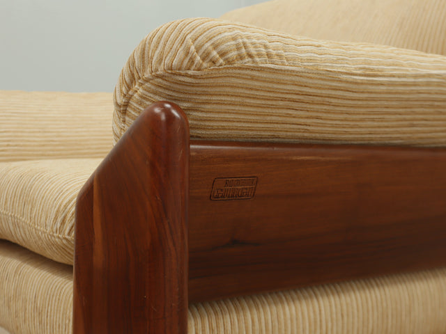 Pair of vintage armchairs by Mobil Girgi, 1970s Periplo Collection