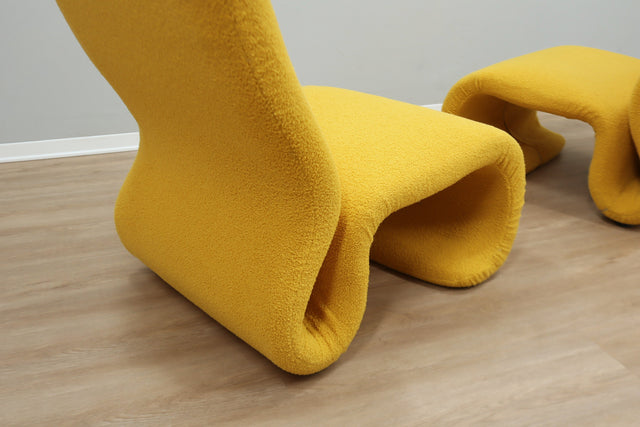 Pair of 'Etcetera' lounge chair Jan Ekselius 1970s