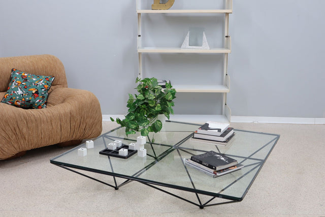 Vintage Alanda coffee table Paolo Piva 1980s