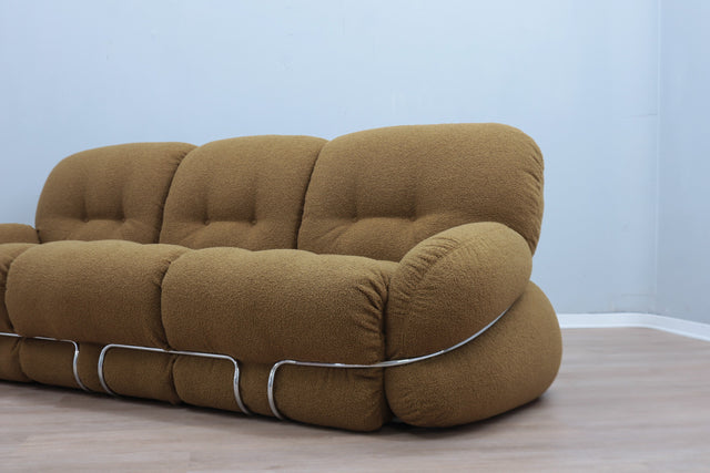 vintage 3 seater Okay sofa Piazzesi 1970s