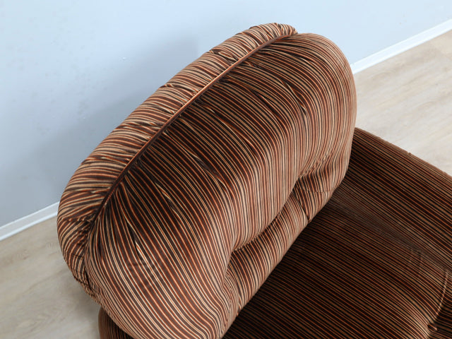 Coppia Poltrone Mid-Century Piazzesi Fauteuils italiens style 1970s Italienische 70er Sessel