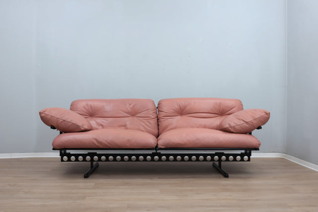 "Ouverture" leather sofa by Pierluigi Cerri for Poltrona Frau, 1980s