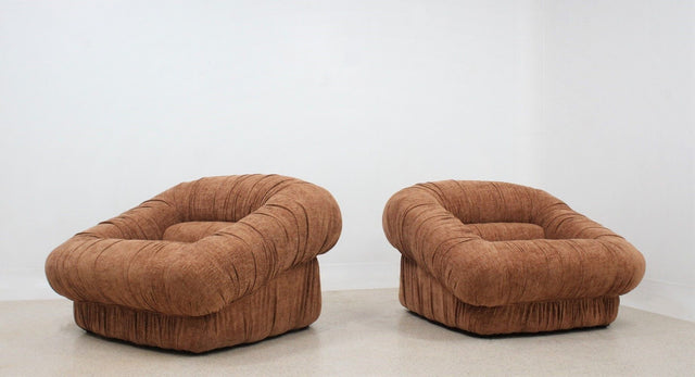 Set of 2 De Pas, D'Urbino & Lomazzi armchairs, Dall'OCA 1970s