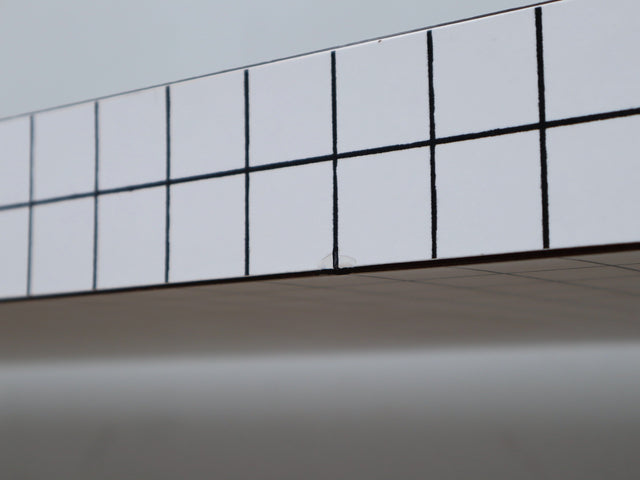 Original 1970s Quaderna bench by Superstudio for Zanotta; rare panca vintage, design radicale italiano, original 70er Jahre Bank, banco minimalista.