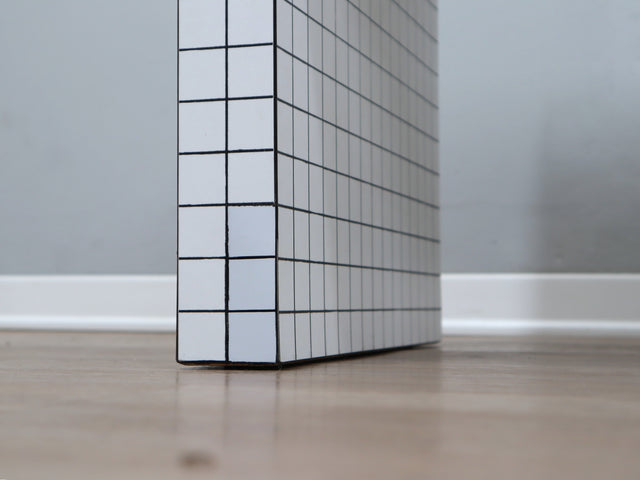 Original 1970s Quaderna bench by Superstudio for Zanotta; rare panca vintage, design radicale italiano, original 70er Jahre Bank, banco minimalista.