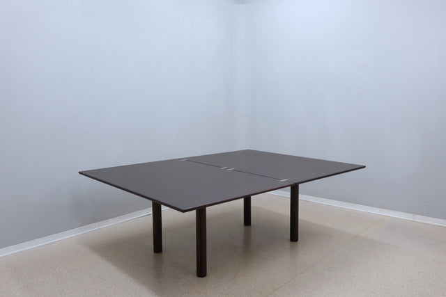 Tobia Scarpa vintage extendable dining table GAVINA 1960s