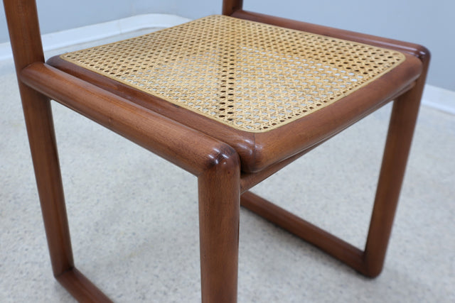 Vienna Straw curved wood chairs 1970s, set of 4