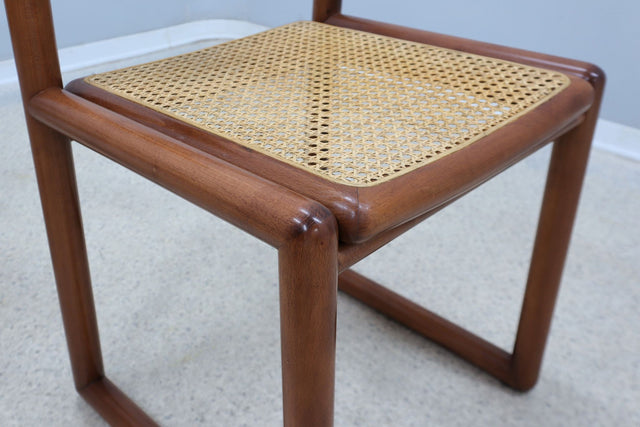 Vienna Straw curved wood chairs 1970s, set of 4