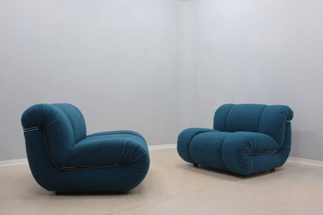 Pair of Velasquez armchairs by Mimo Padova, 1970s