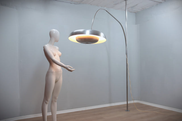 Pirro Cuniberti "PR" adjustable floor lamp Sirrah 1970s