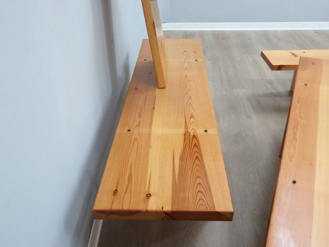 Versatile Ideal Form modular vintage bookcase 70er Jahre modulares Bücherregal avec étagères modulables