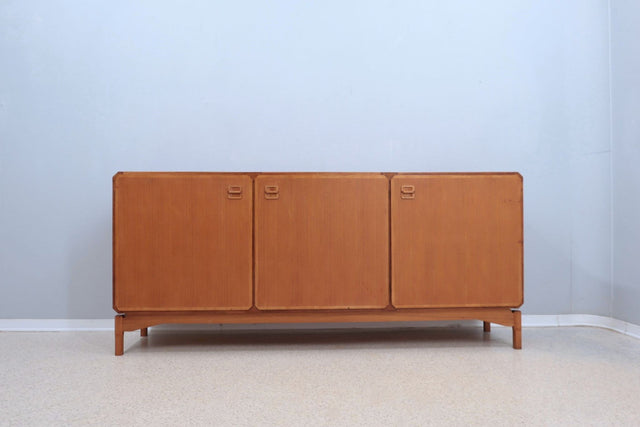 Mid century sideboard blonde teak Italy 1960s