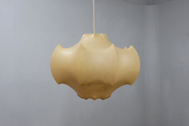Viscontea cocoon pendant lamp F.lli Castiglioni, FLOS 1960s