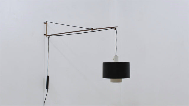 stilnovo mid century wall lamp gaetano sciolari 2061