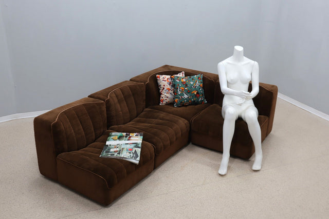 Vintage 9000 modular sofa design Tito Agnoli, ARFLEX 1970s