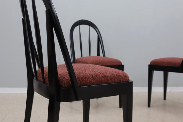 Art deco swedish chairs 1930s, set of 4