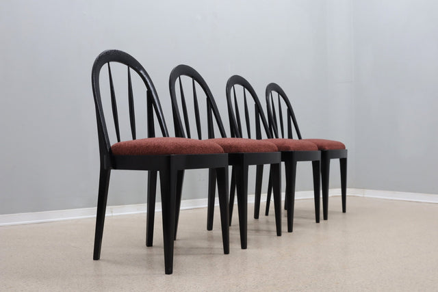 Art deco swedish chairs 1930s, set of 4