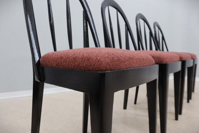 Art deco swedish chairs 1930s, set of 4